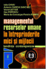 Managementul resurselor umane în întreprinderile mici și mijlocii: tendințe contemporane de Viorel Lefter, Dan Popescu, Iulia Chivu, Antonio Garcia Sanchez, Maria da Conceiçao Pereira Ramos