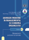 Abordări moderne în managementul și economia organizației. Volumul 2 - Managementul pe domenii de activitate