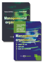 Set: Managementul organizațiilor și Managementul organizațiilor. Studii de caz. Aplicații. Teste de verificare