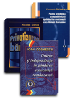 Pachet: Privatizare, bănci, întreprinderi românești, gândirea economică românească