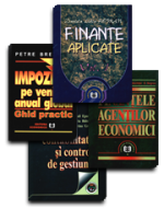 Pachet: Impozit, venit global, finante aplicate, contabilitate si control de gestiune