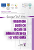 Finanțele publice locale și administrarea lor eficientă